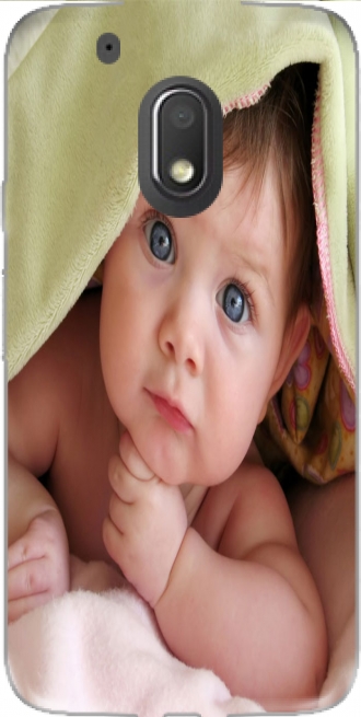 Capa Motorola Moto G4 Play com imagens baby