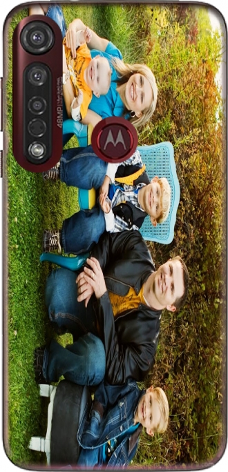 Capa Motorola Moto G8 Plus com imagens family