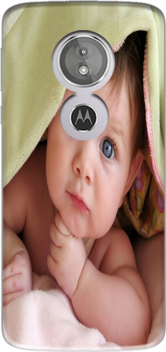 Capa Motorola Moto E5 com imagens baby