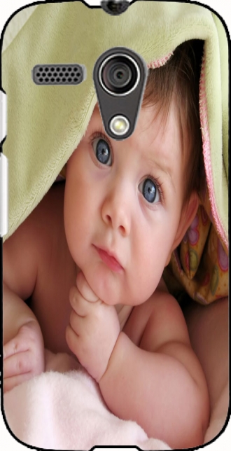 Capa Motorola Moto G com imagens baby