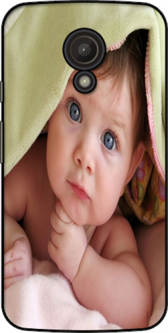 Capa Motorola Moto G2 com imagens baby