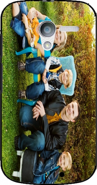 Capa Motorola Moto X com imagens family