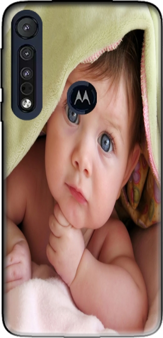 Silicone Motorola One Macro com imagens baby