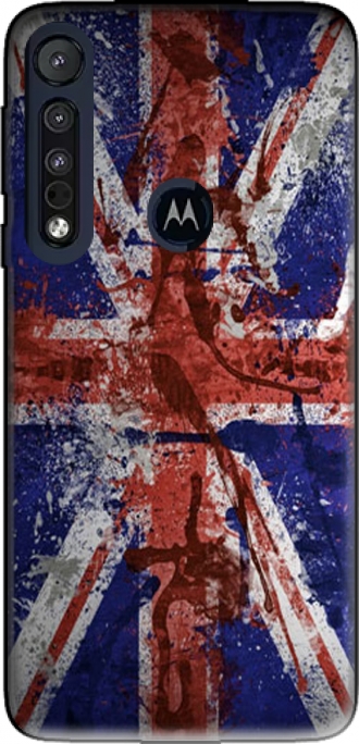 Silicone Motorola One Macro com imagens flag