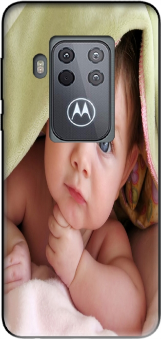 Silicone Motorola One Zoom / One Pro com imagens baby