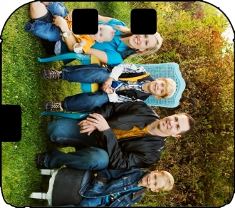 Capa Nintendo 2DS com imagens family