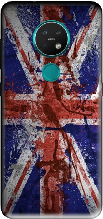 Capa Nokia 7.2 com imagens flag