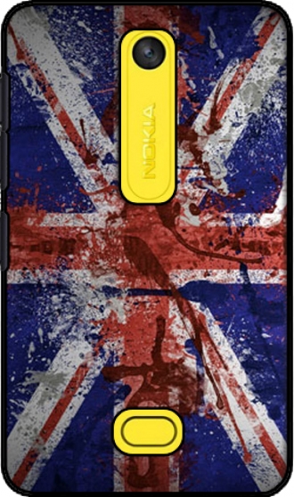 Capa Nokia Asha 503 com imagens flag