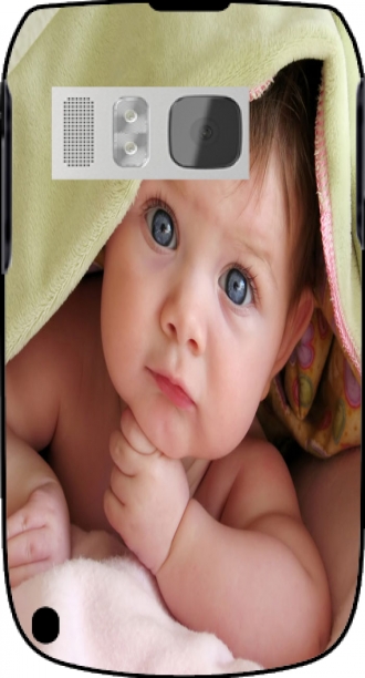 Capa Nokia E6-00 com imagens baby