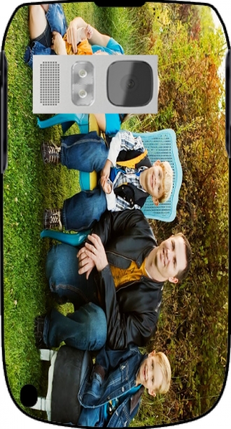 Capa Nokia E6-00 com imagens family
