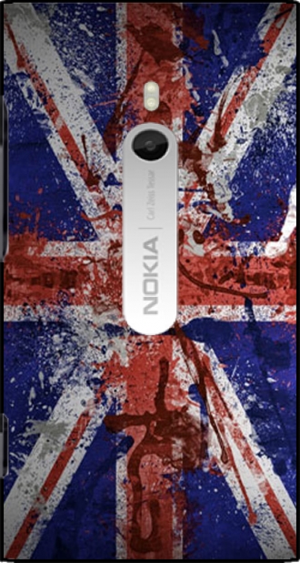 Capa Nokia Lumia 800 com imagens flag