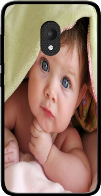 Silicone Orange Rise 52 / Alcatel U5 4G com imagens baby
