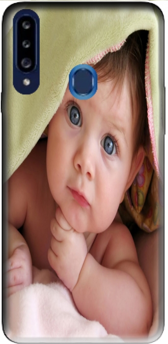 Silicone Samsung Galaxy A20s com imagens baby