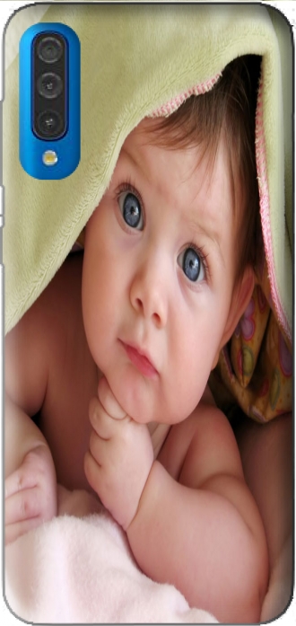 Silicone Samsung Galaxy A50 com imagens baby