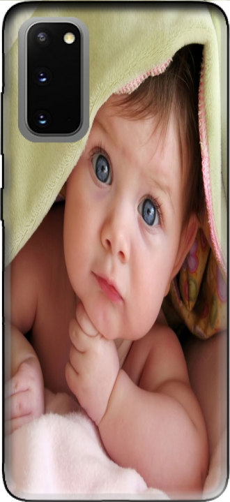 Silicone Samsung Galaxy S20 / S20 5G com imagens baby