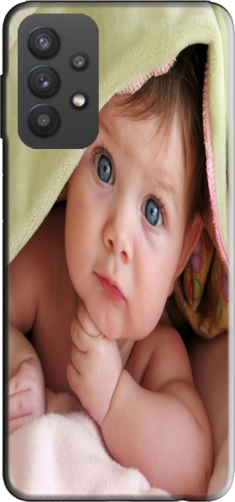 Silicone Samsung Galaxy A32 5g com imagens baby