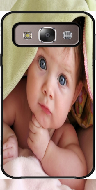 Capa Samsung Galaxy E5 com imagens baby