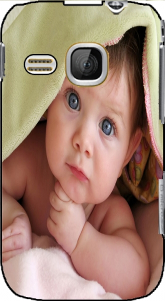 Capa Samsung Galaxy Mini 2 S6500 com imagens baby