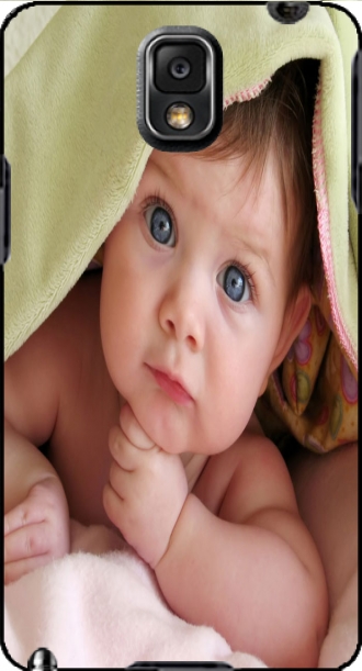 Capa Samsung Galaxy Note III N7200 com imagens baby