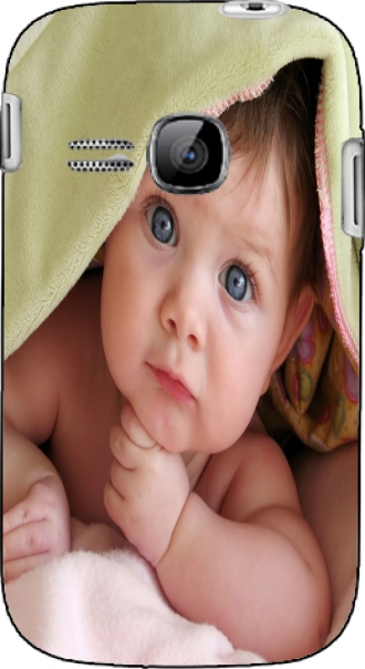 Capa Samsung Galaxy Young S6310 com imagens baby