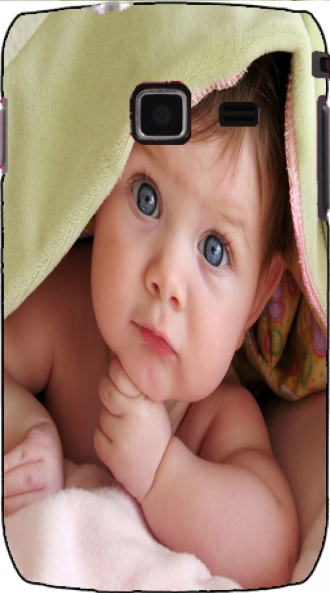 Capa Samsung Wave Y S5380 com imagens baby