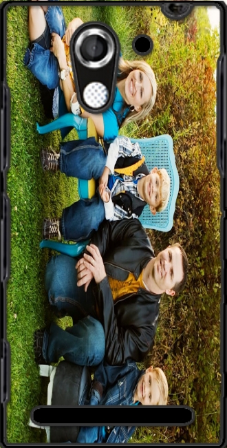 Capa Sony Xperia C3 com imagens family
