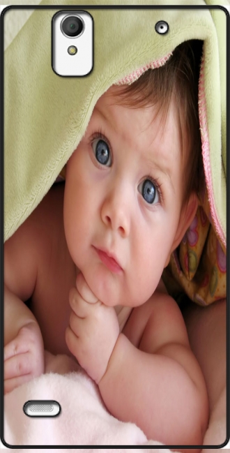 Capa Sony Xperia C4 com imagens baby