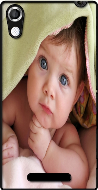 Capa Sony Xperia T3 com imagens baby