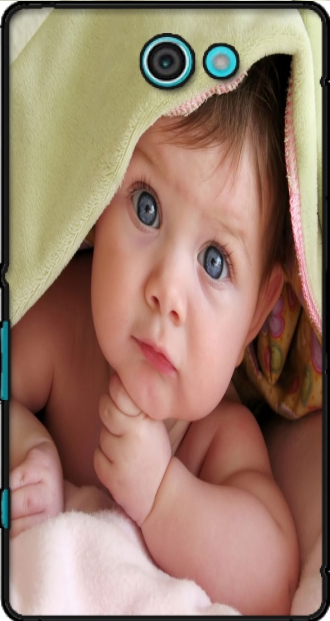 Capa Sony Xperia Z2a D6563 com imagens baby