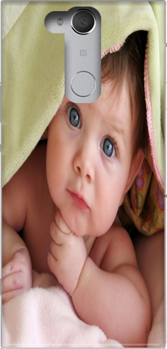 Silicone Sony Xperia XA2 Plus com imagens baby