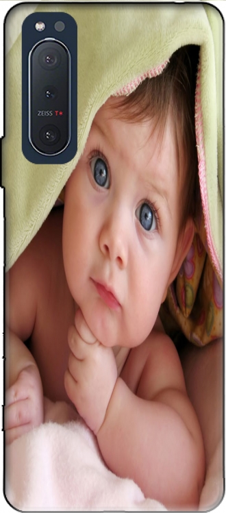 Silicone Sony Xperia 5 II com imagens baby