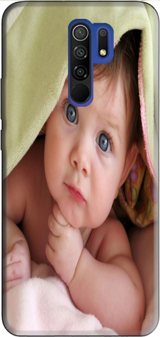 Silicone Xiaomi Redmi 9 com imagens baby